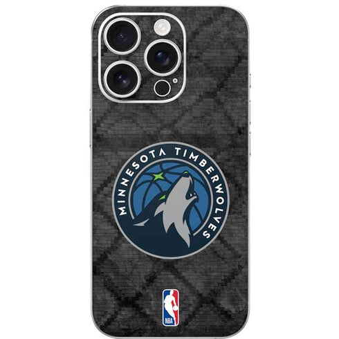 NBA Minnesota Timberwolves Dark Rust iPhone 16 Pro Skin